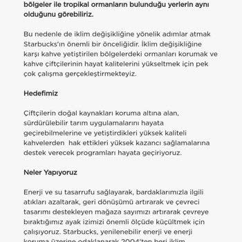 Starbucks Coffee Kahve Telvelerinin Ücretsiz Verilmemesi