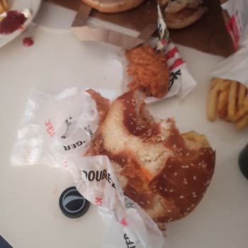 KFC Hatalı Menü Bozuk Ürün