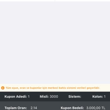 İddaa Tutan Kuponu Yatırmadılar