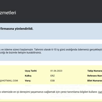 THY Kırık Valiz Ödemesi