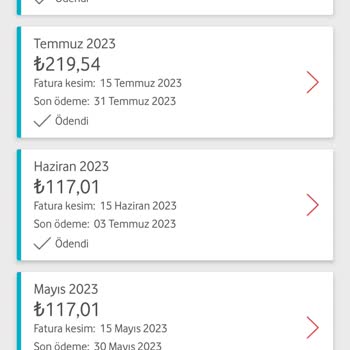 Vodafone Evde İnternet Fazla Fatura Sorunu