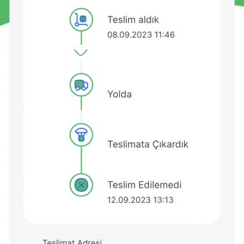 Klassmama Kargonun Gelmemesi Ve İlgilenilmemesi