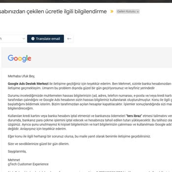 QNB Finansbank Ters İbraz İşleminin Kâale Alınmaması