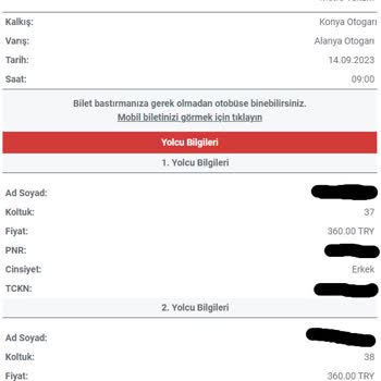 Metro Turizm Otobüsünün 3 Saate Varan Rötarı (Obilet)