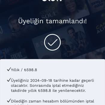 Blutv Üyelik İptalinden Doğan Para İade Hakkı