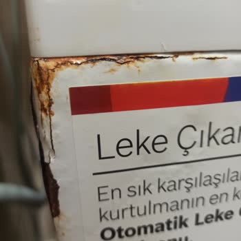 Bosch Çamaşır Makinesi Kapak Paslanması