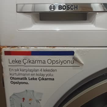 Bosch Çamaşır Makinesi Kapak Paslanması