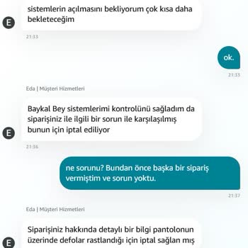 Amazon.com.tr'de Ucuz Ürün Buldum Ama Amazon Satışı İptal Etti.