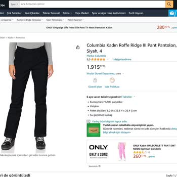 Amazon.com.tr'de Ucuz Ürün Buldum Ama Amazon Satışı İptal Etti.