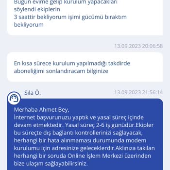 TurkNet İnternetinin İlgisizliği İhmalkarlığı