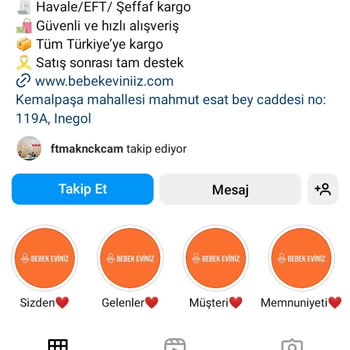 Bebekeviniiz (Instagram) Bebek Bezi Siparişi Hakkında Sorun Yaşadık!