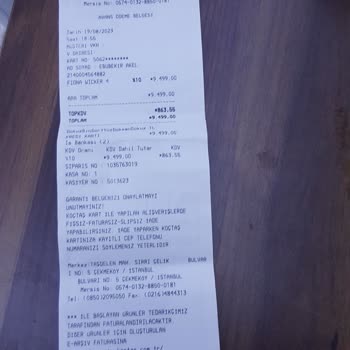 Koçtaş Siparişimin Horoz Lojistik Tarafından Kargo Edilememesi.