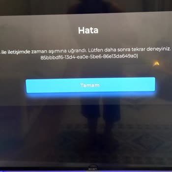 TV'de Todtv Açılmıyor