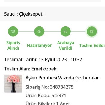 Çiçek Sepeti Gönderdiğim Çiçek 2 Saat Sonra Solmuş.