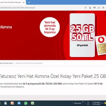 Vodafone Yeni Hat Alımında Verilen Sözü Yerine Getirmiyor