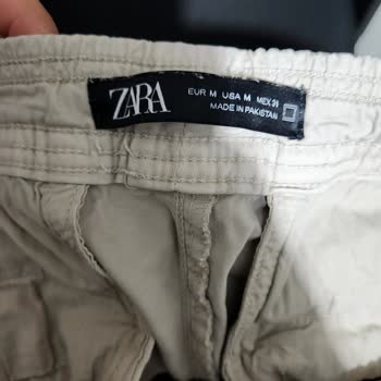 Zara'dan Aldığım Jogger Pantolon Yırtıldı