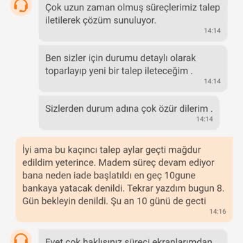 Trendyol İadeyi Yatırmıyorlar Mağdurum