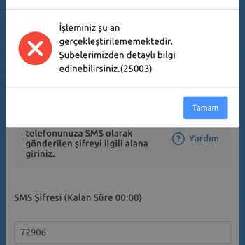 Yapı Kredi Bankası Müşteri Olamama Sorunu