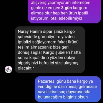 Ayrem Korse Siparişi Hakkında Sorun
