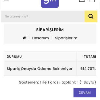 Geldimarket Sipariş Ver Dekonta Teşekkür, Sonrasında Muhatap Yok