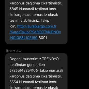 Sürat Kargo Paketleri Eve Teslim Etmeden İşlem Yapıyor