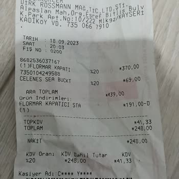 Flormar İade Veya Değişim İstiyorum