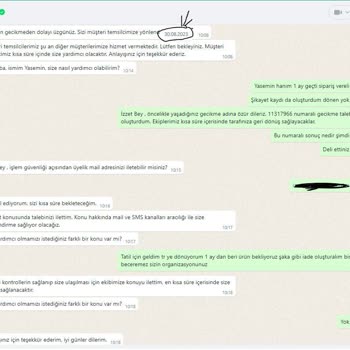 A101 İade Yapmıyor Ve Geri Dönüş Yok