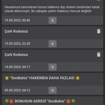 Sonbahis Paramı Vermiyor O Sitede Oynamayın Oynatmayın