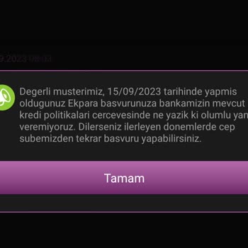 Enpara Ek Para Başvurum Onaylanmıyor
