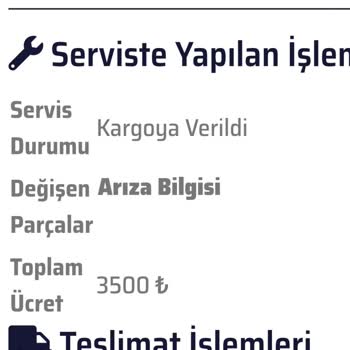 Byfix Servis 2 Katı Parayı Aldılar