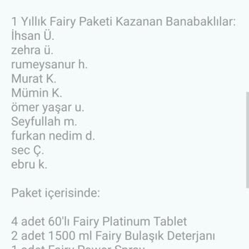 Banabak Çekilişi Kazanmama Rağmen Hediyeyi Göndermediler