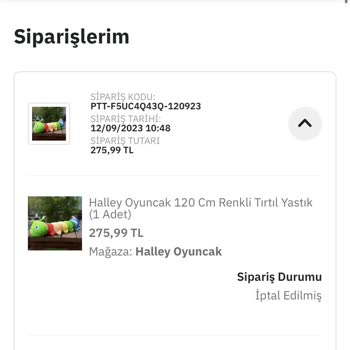 PttAVM Fiyat Arttığı İçin Siparişteki Ürünümü İptal Ettiler