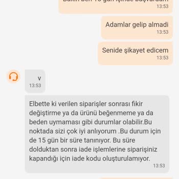 Trendyol Horoz Lojistik Teslim Alınmayan Ürün