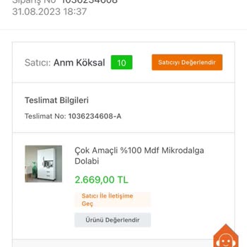 Koçtaş Ürün Gecikme, Mal Ortada Yok