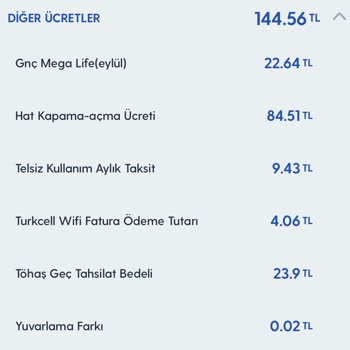 Turkcell Uygulama Otomatik Ödeme Talimatı Hatası/Ceza Faturası
