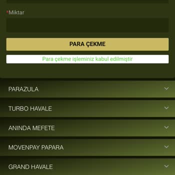 Grandpasha Bet Para Yüklemesiyle İlgili Sorun