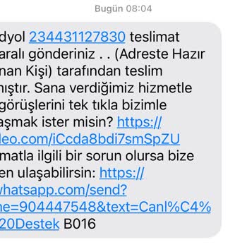 Sendeo Eksik Sipariş Gelmeyen