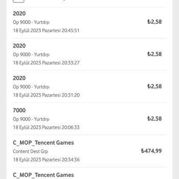 Vodafone Mobil Ödemeden Haksız Para Çekilmesi