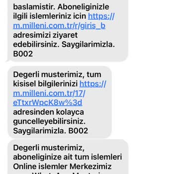 Millenicom İzinsiz Hesabımı Açma Ve Faturalandırma