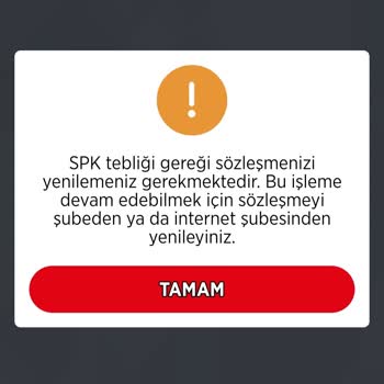 Ziraat Yatırım Hesabı Açamıyorum. Sözleşme Yenileme Sorunu
