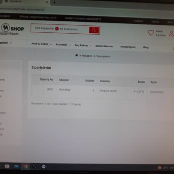 Mondy Shop Gelmeyen Ürünler Yapılmayan İade.