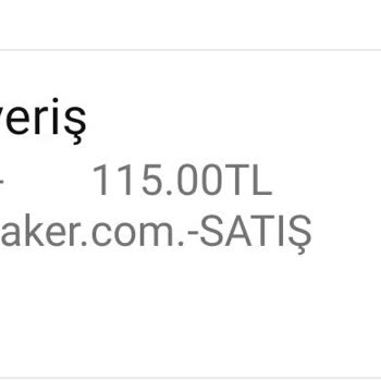 CV Maker Hesabımdan Durduk Yere 115 TL Çekti