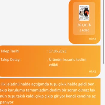 Trendyol Mateo Akıllı Saat Firması Şikayet