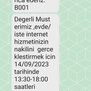 Türk Telekom Bir Turlu Gerçekleşemeyen Nakil İnternet Hizmeti