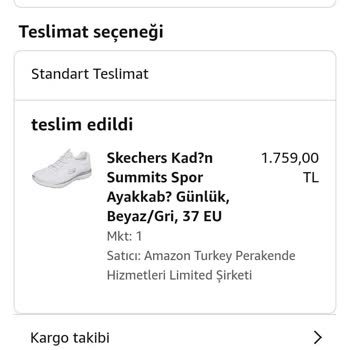 Amazon Ürün İade Tarihi 1 Yıl Öncesi Görünüyor