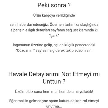 Gardrops Ürün Satın Alındı Görünmüyor Parayı Ödedim