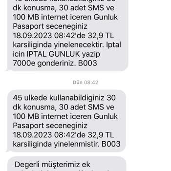 Vodafone Haksız Kazanç Elde Etmesi