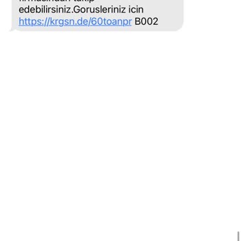 Gratis Ve Kargomsende Firması İade- Tutar