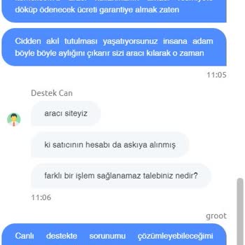 itemci.com'dan Satın Alınan Hesabın Geri Alınması