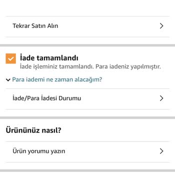 Amazon Para İadesi Değişim Yapmıyor Oyalıyor